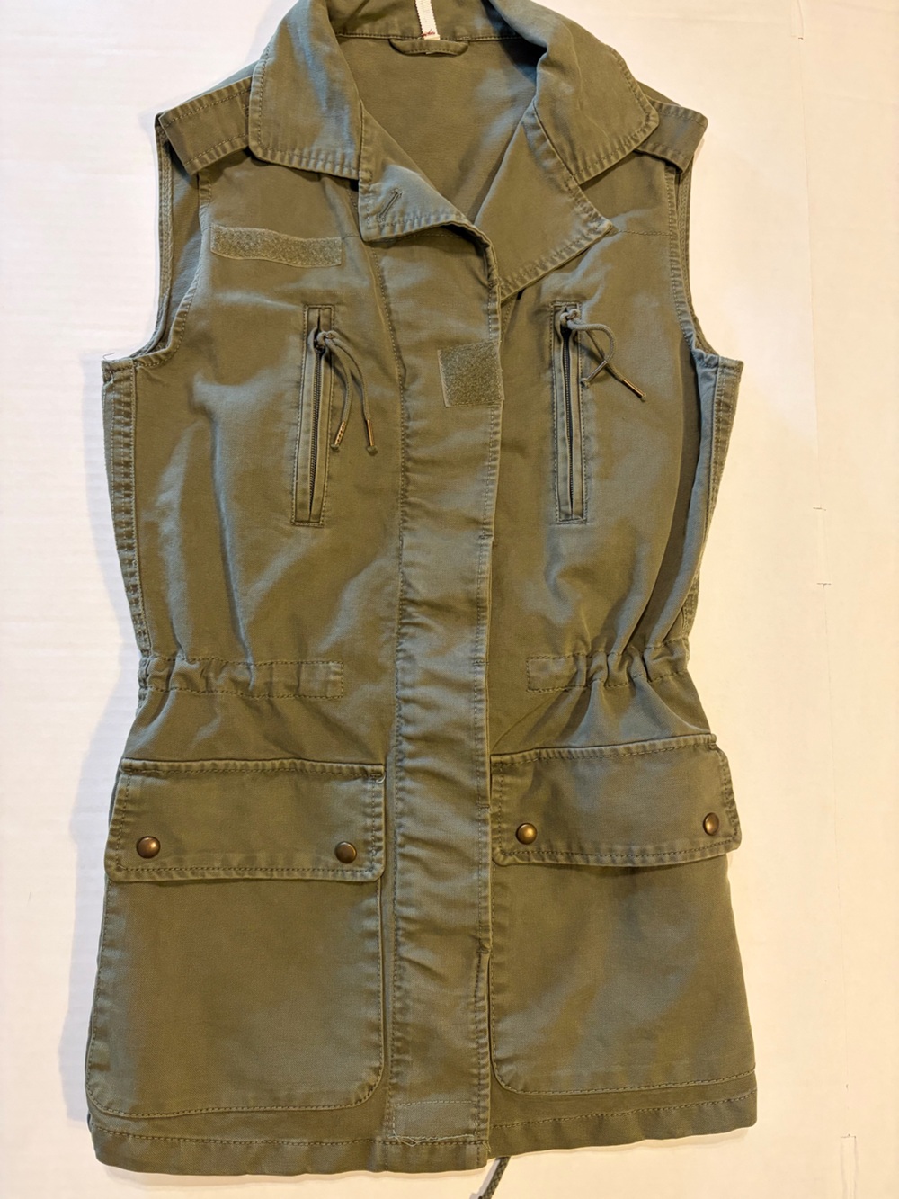 Willow & Clay Olive Utility Cargo Vest